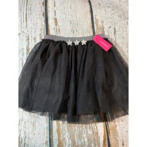 Xhileration Black Tulle Star Skirt NWT